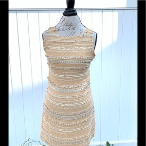 TL the letter seashell and pearl dress